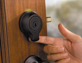 kwikset finger print door lock