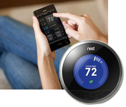 iphone controlled thermostat