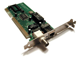 dual bnc utp card