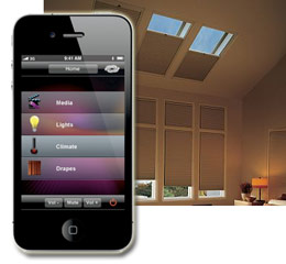motorized skylight shades