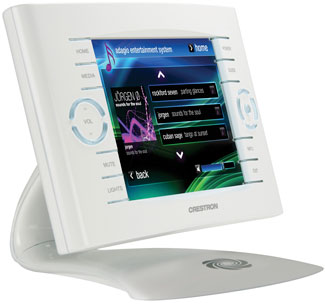crestron touch panel