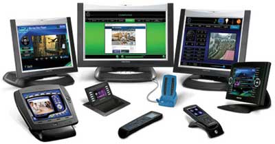 crestron touchpanel group